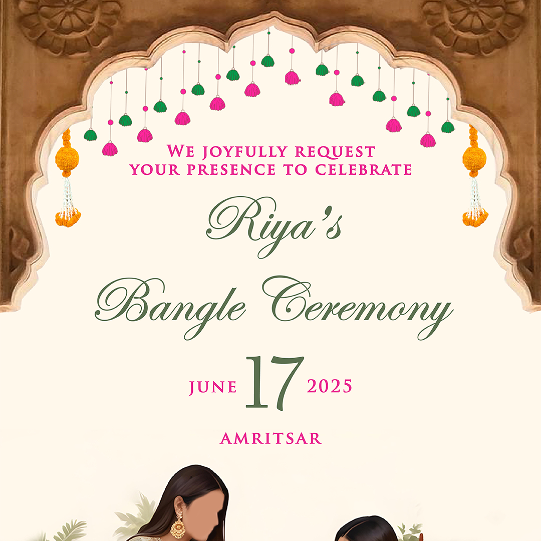 Chamakti Chudiyaan Invite